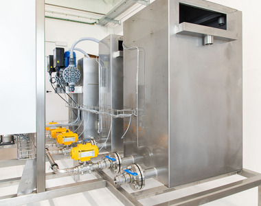 A break tank as an extension to your cleaning system offers a guarantee of safety