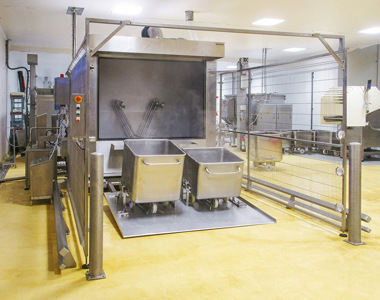 Periodic maintenance of a washing system: Guaranteed operational reliability