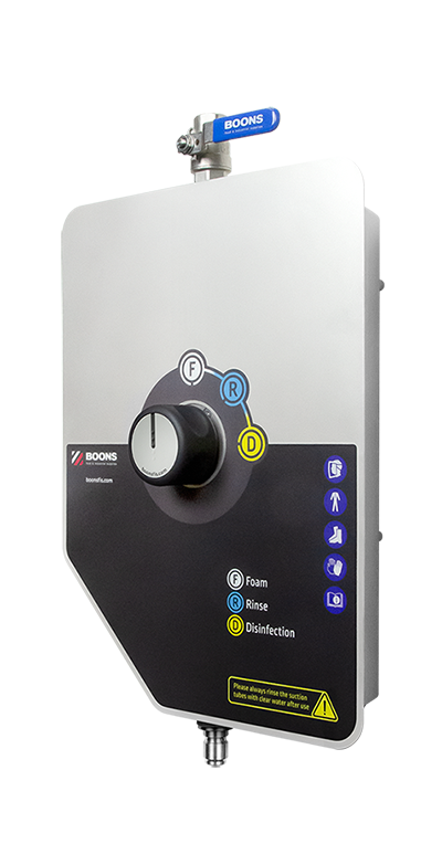 disinfection and foaming installation decentralised cleaning system decentralized station DSW by BoonsFIS