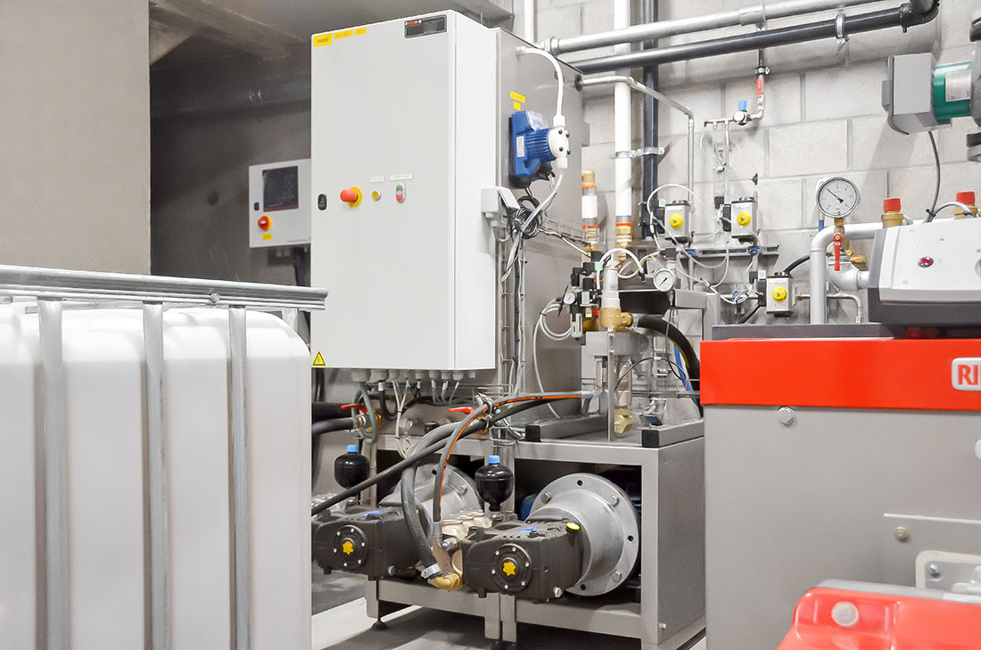 systèmes de nettoyage industriel nettoyeur haute pression stationnaire HD Boons FIS
