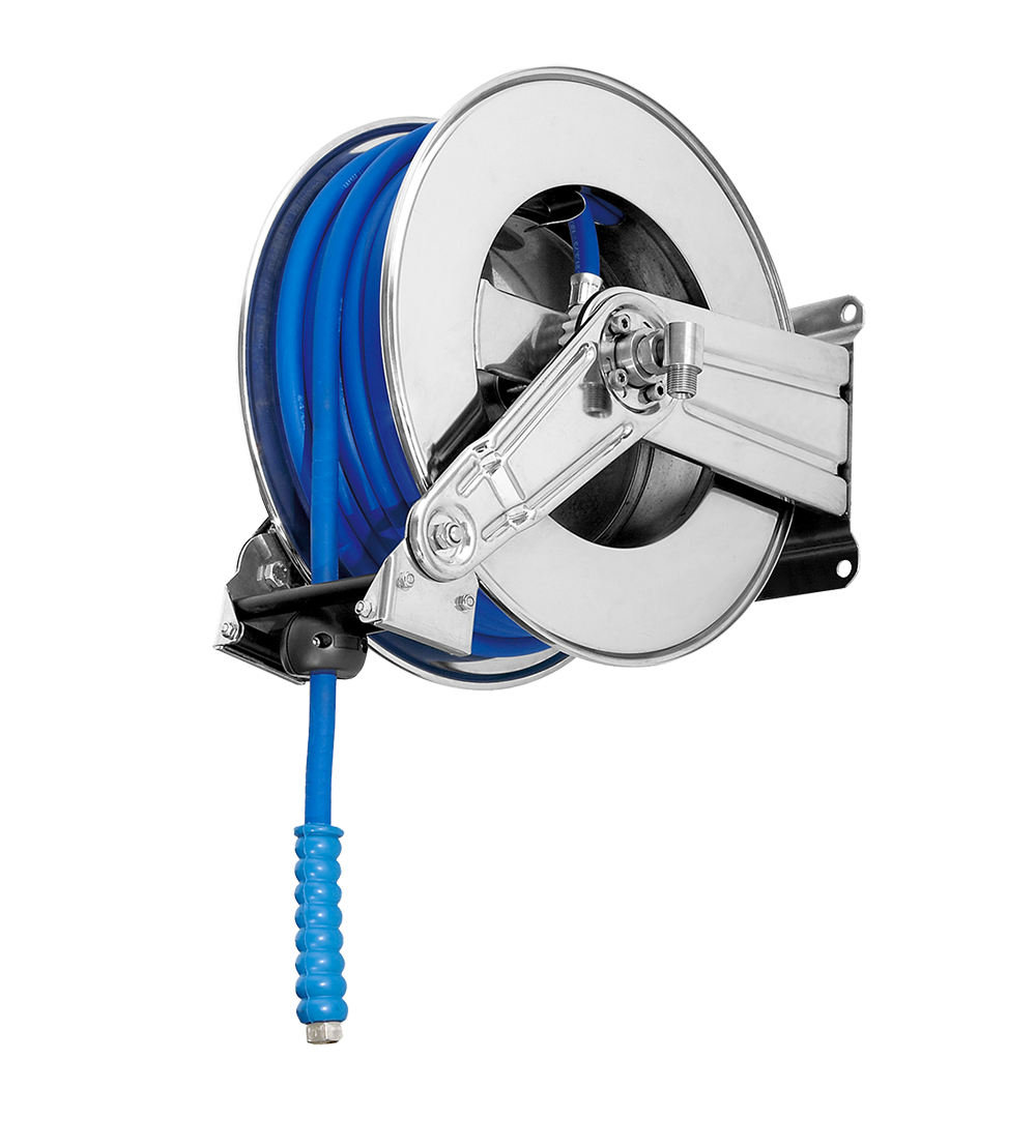 Automatic hose reel<br><20 metres 3/8
