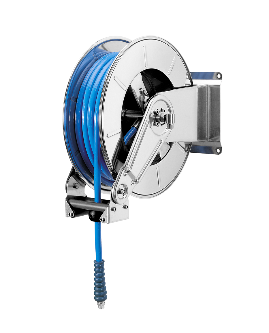industrial cleaning systems automatic hose reel 35 meters hose BoonsFIS