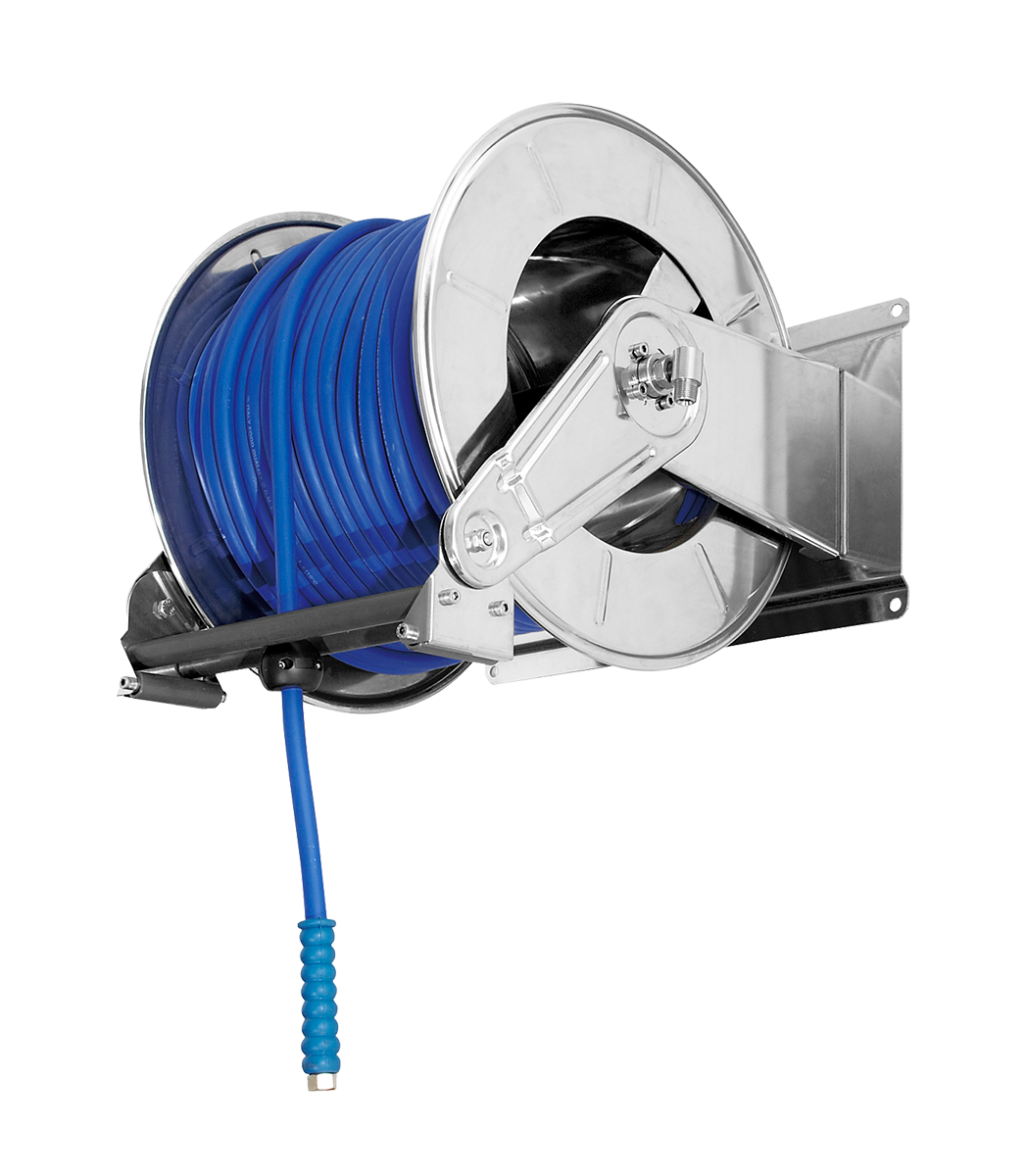 industrial cleaning systems automatic hose reel 60 meters hose BoonsFIS