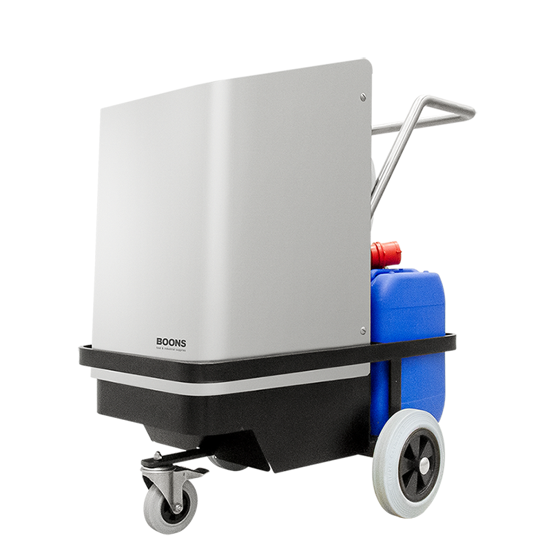 disinfection and foaming installations main station SWU mobile unit with compressor by BoonsFIS
