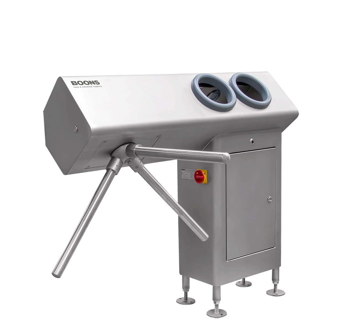 personal hygiene hand disinfection and soaping system with turnstile HDK XL BoonsFIS