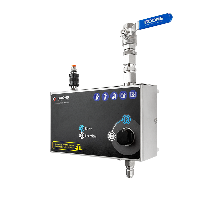 disinfection and foaming installations decentralised satellite BSW BoonsFIS