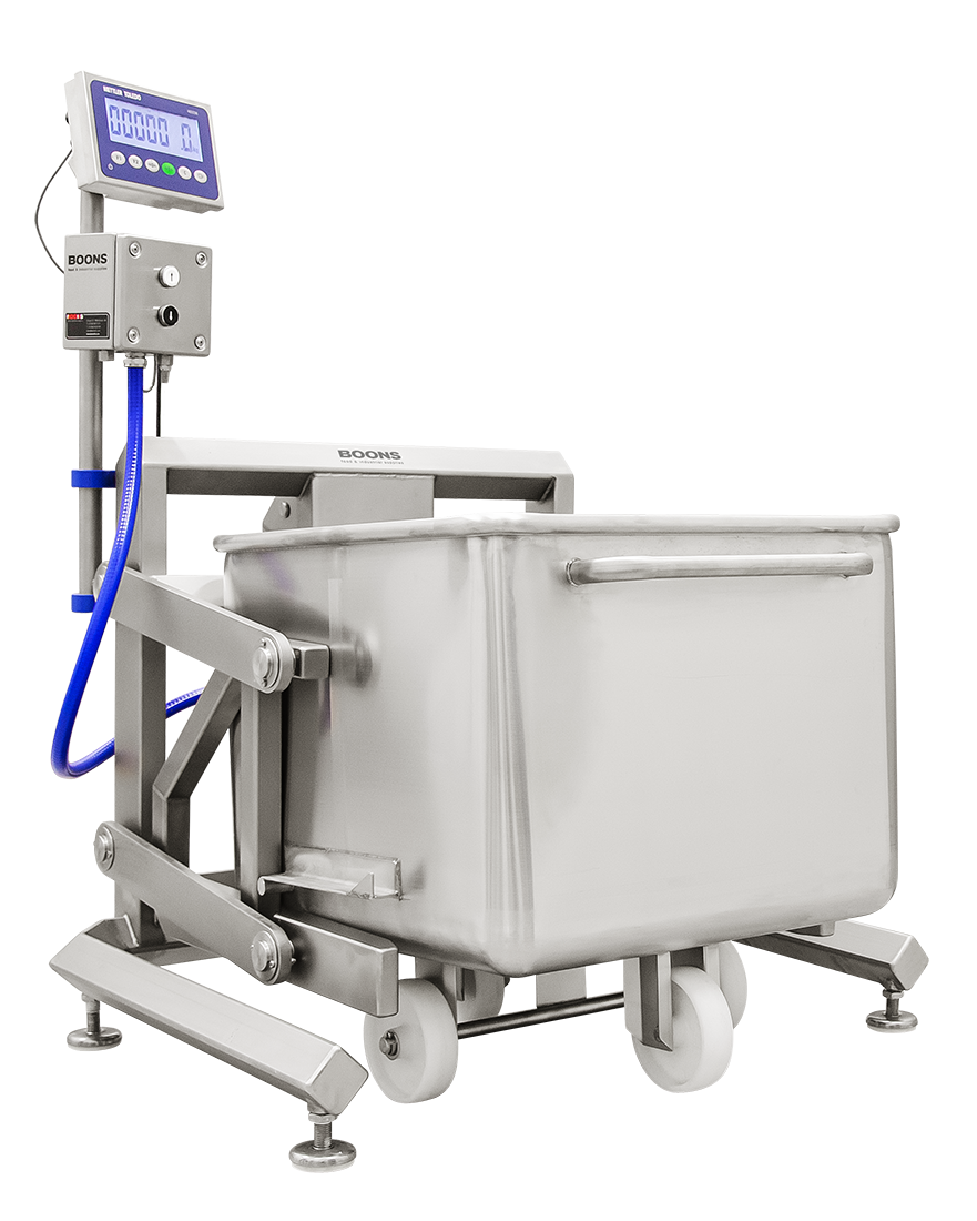 Standard trolley weighing scales